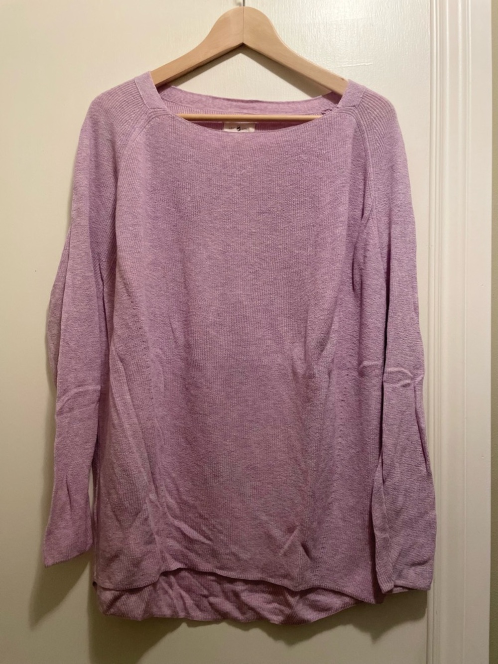 Lou & Grey Sz Medium Lavender Sweater